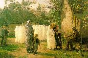 Jules Breton The Communicants china oil painting reproduction